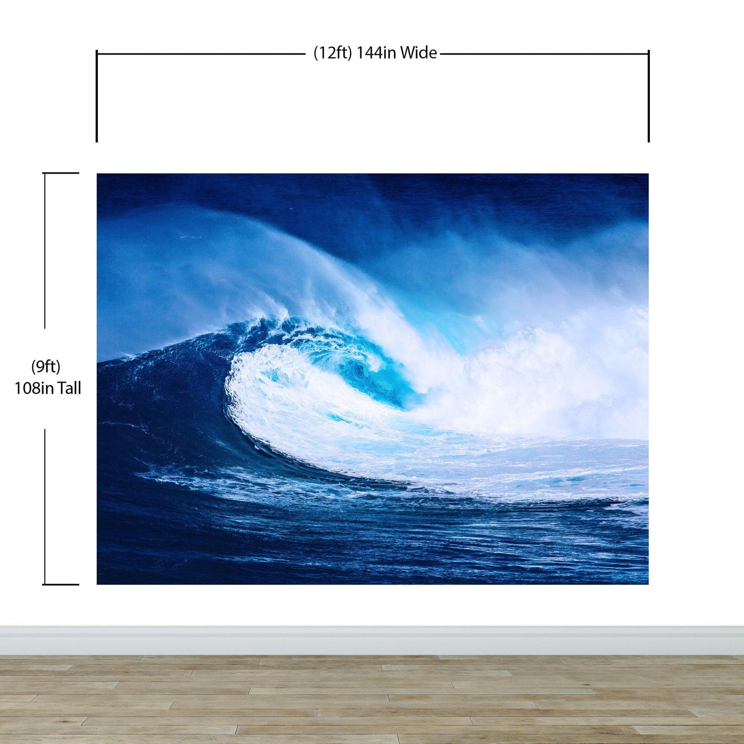 Big Wave Wallpaper. Surf Ocean Wave Wall Mural. #6670