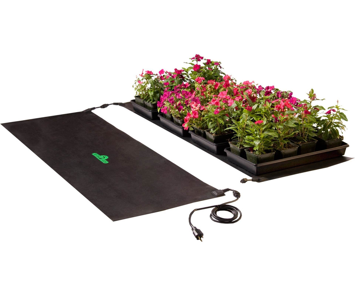 Hydrofarm MTMDU MTMDA Jump Start 60"x21" Hydroponic Heat Mat with Add-On Module