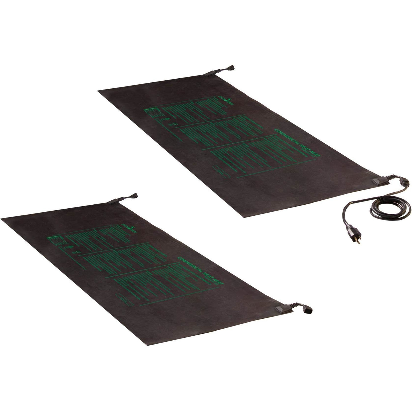 Hydrofarm MTMDU MTMDA Jump Start 60"x21" Hydroponic Heat Mat with Add-On Module