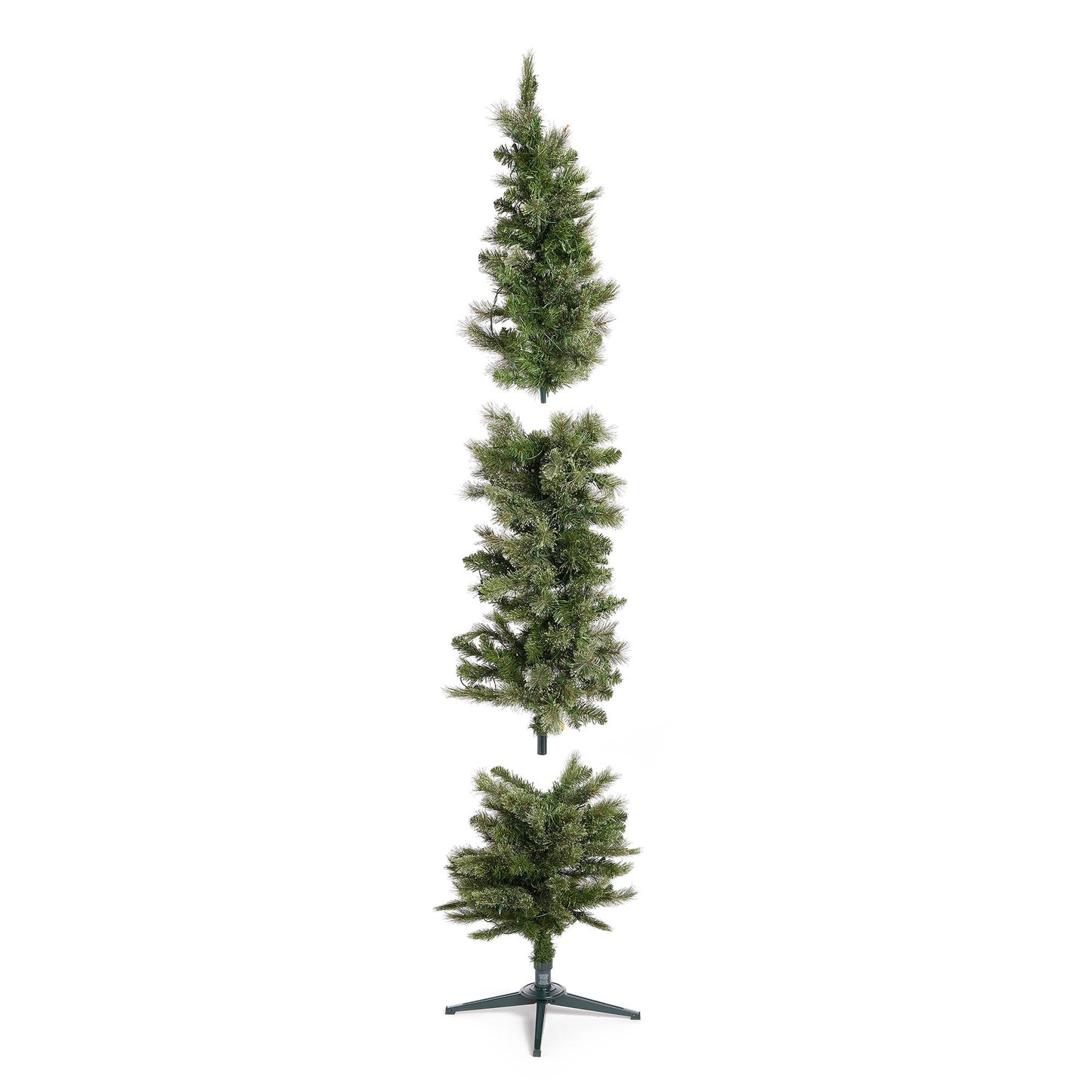 Home Heritage Stanley 7' Pine Artificial Christmas Tree, PreLit 350 Clear Lights