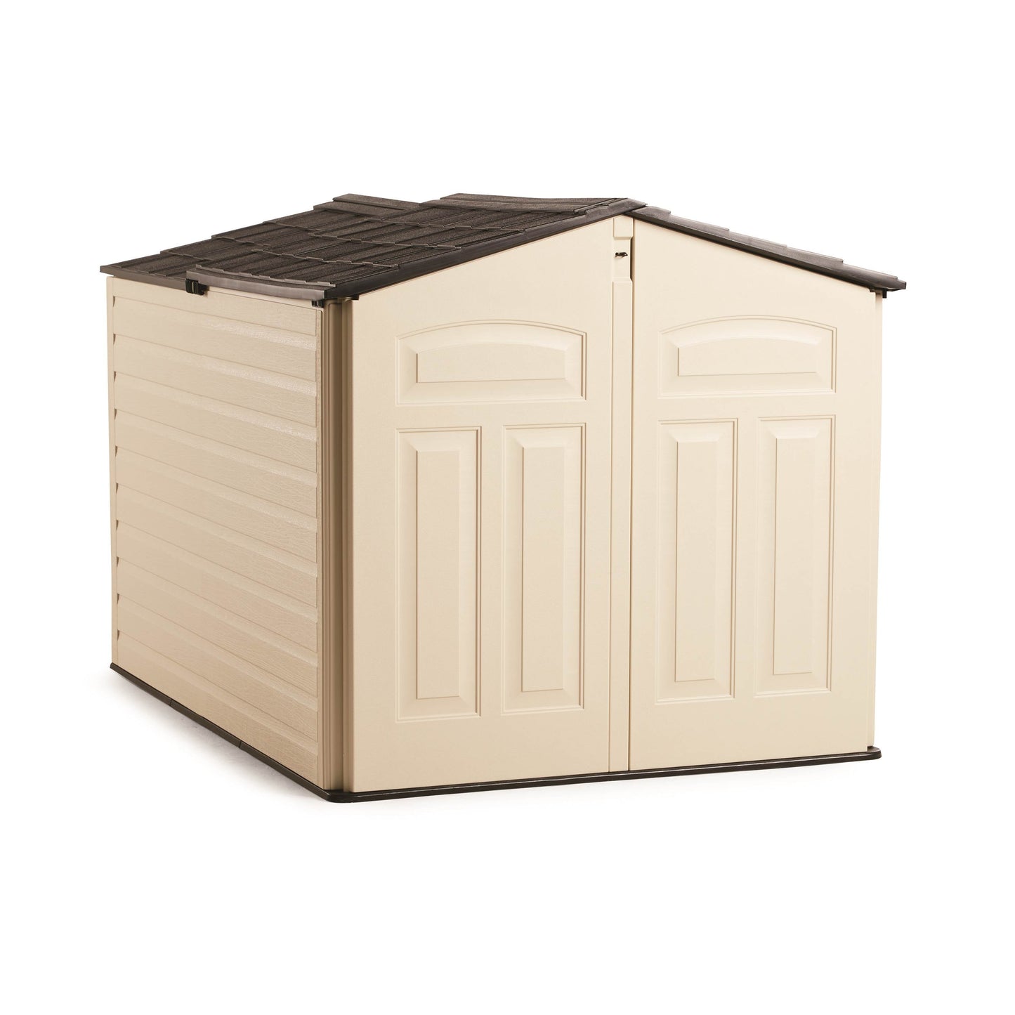 Rubbermaid 96 Cubic Feet Low-Profile Slide Lid Outdoor Storage Shed | 1800005