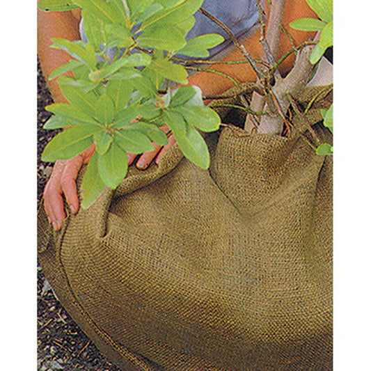 Dewitt 5.5oz 3' x 250' Medium Weave Natural Burlap Cloth Liner for Weed Control