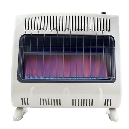 Mr Heater 30000 BTU Vent Free Blue Flame Propane Gas Wall or Floor Indoor Heater