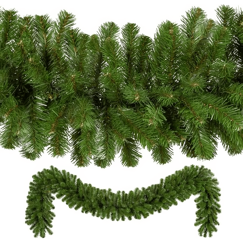 9' X 14" Sequoia Fir Garland, Unlit