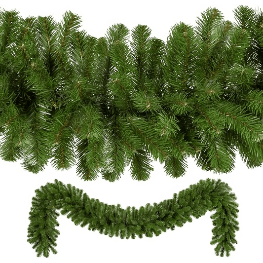 9' X 14" Sequoia Fir Garland, Unlit