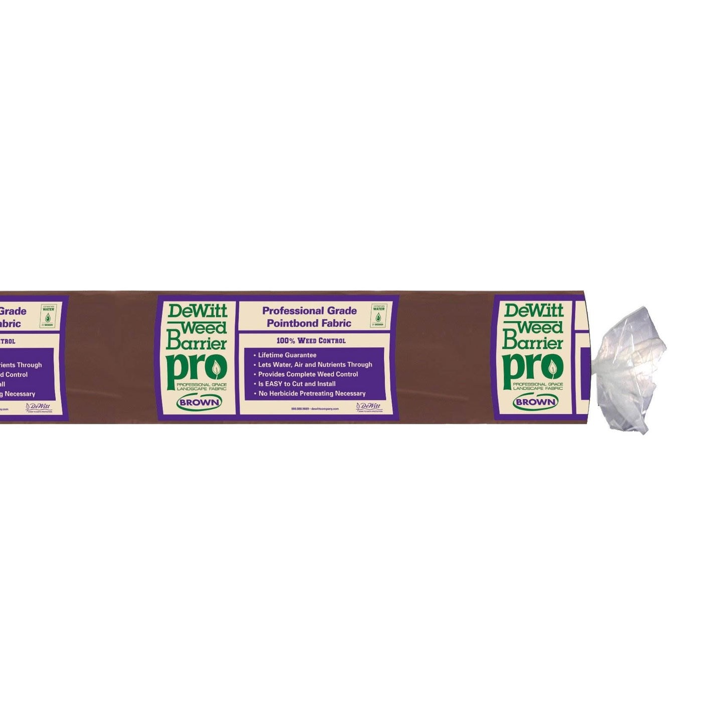 DeWitt Barrier Pro Landscape Fabric in Brown (3 Ounces), 4' x 300' Refill