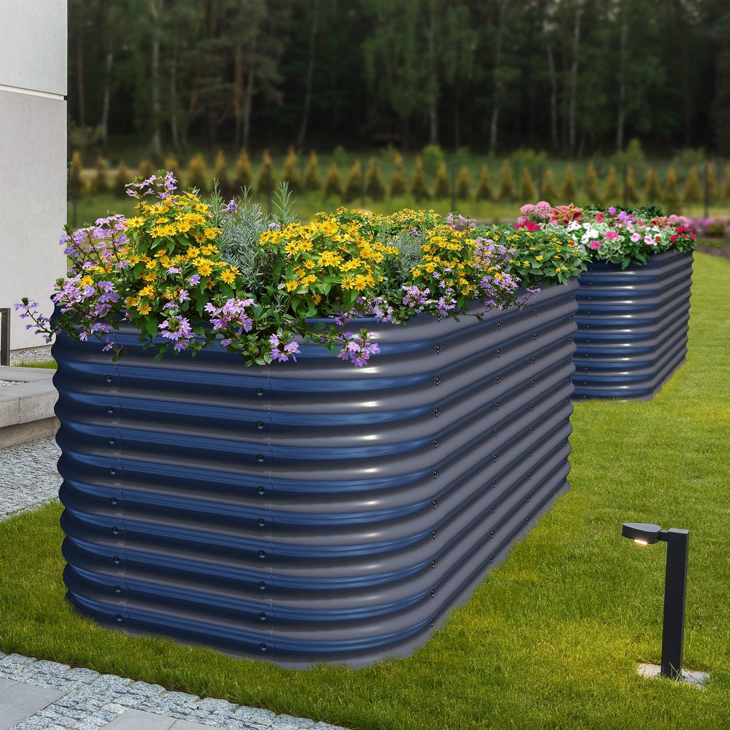 Olle Galvanized Raised Garden Bed