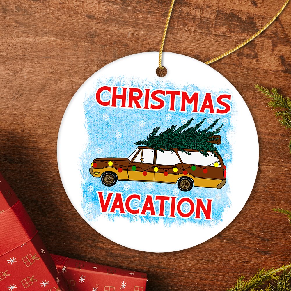 Christmas Vacation Griswold Ceramic Ornament