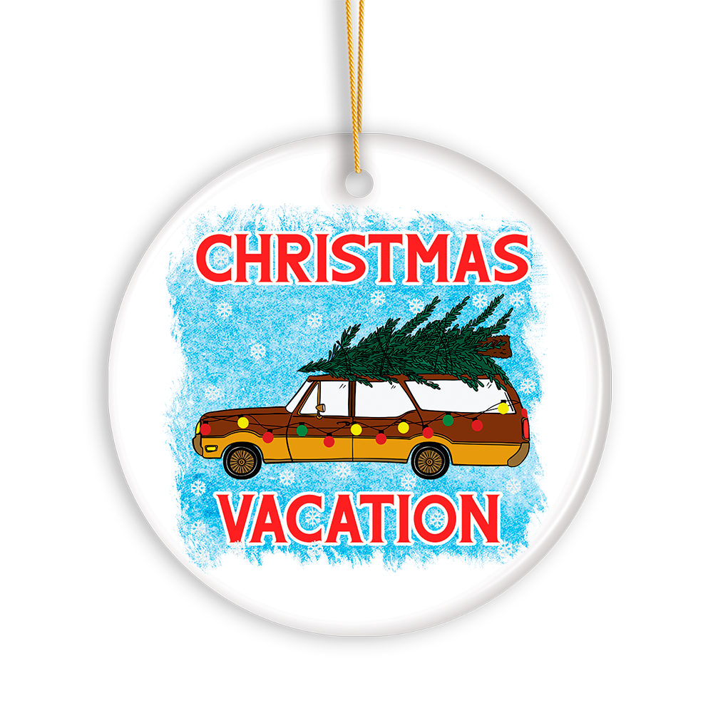 Christmas Vacation Griswold Ceramic Ornament