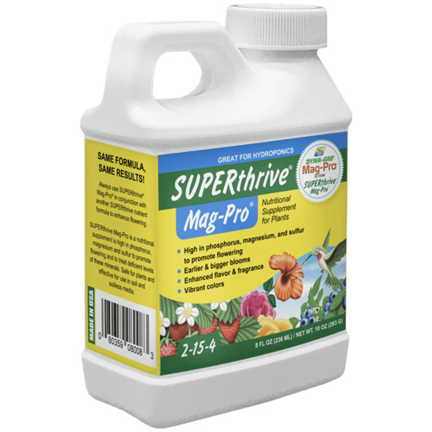 Dyna-Gro SUPERthrive Mag-Pro - 8 Fluid Ounce