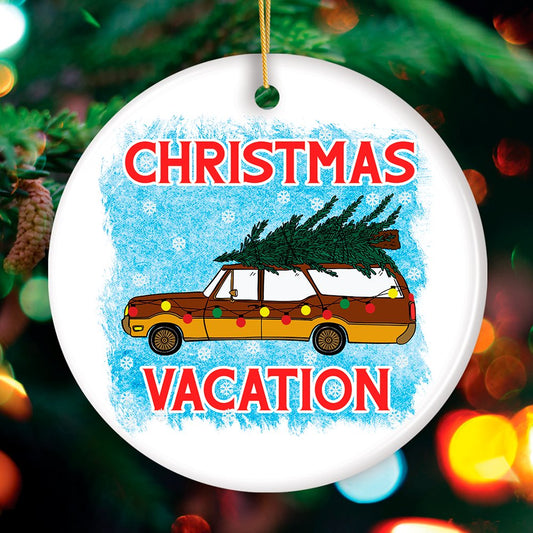 Christmas Vacation Griswold Ceramic Ornament