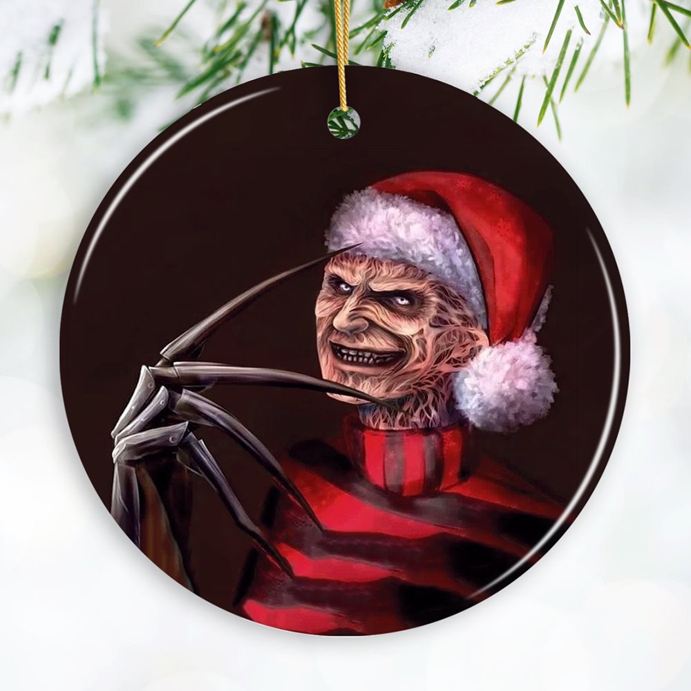 Freddy Krueger Christmas Ornament