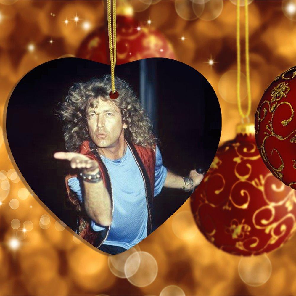 Robert Plant Led Zeppelin Christmas Ornament