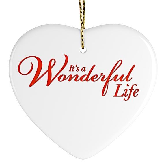 It's a Wonderful Life Christmas Ornament