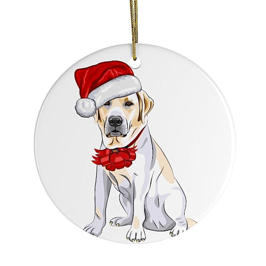 Labrador Retriever Christmas Ornament