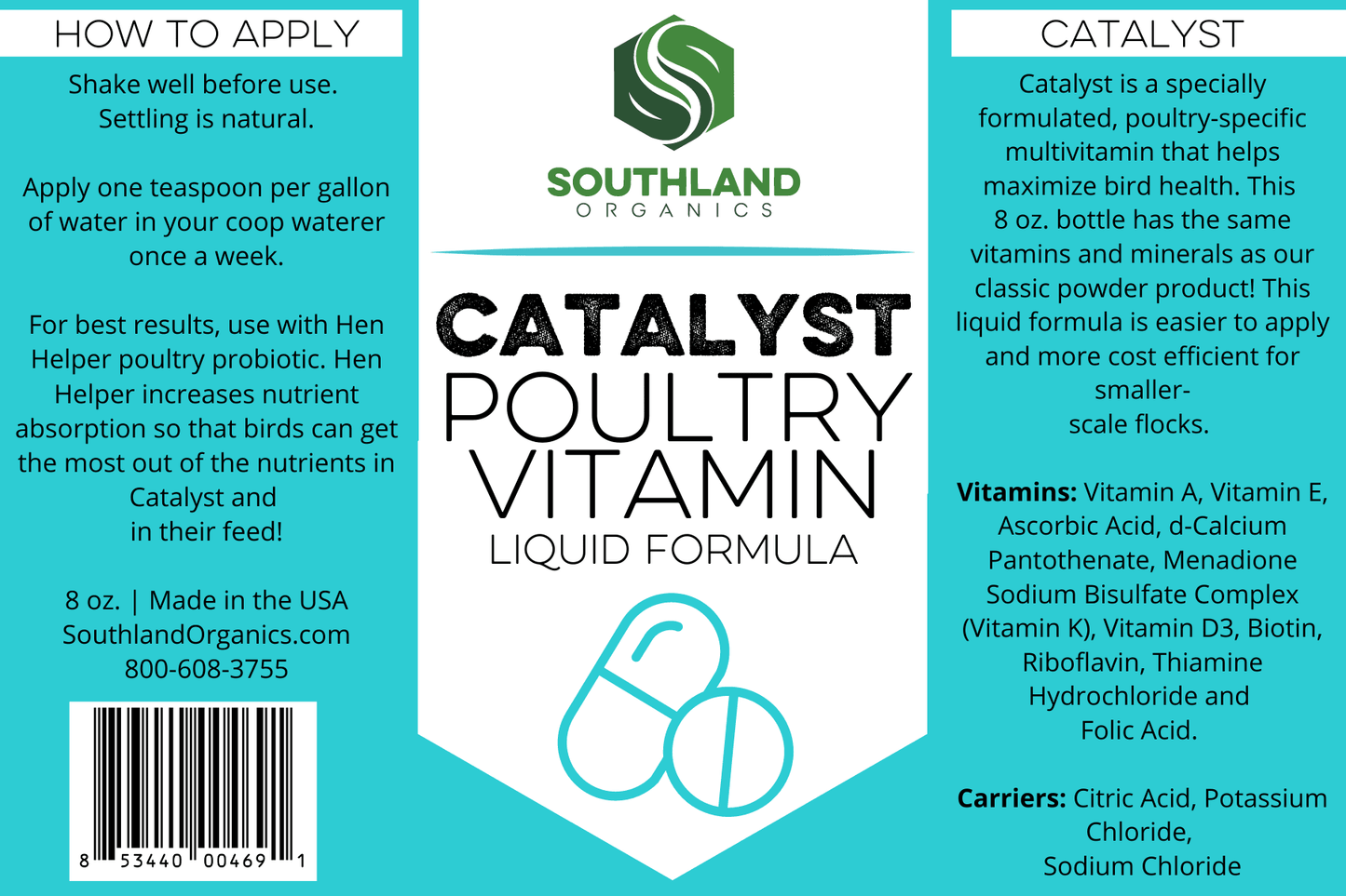 Catalyst | Poultry Vitamin Liquid Formula