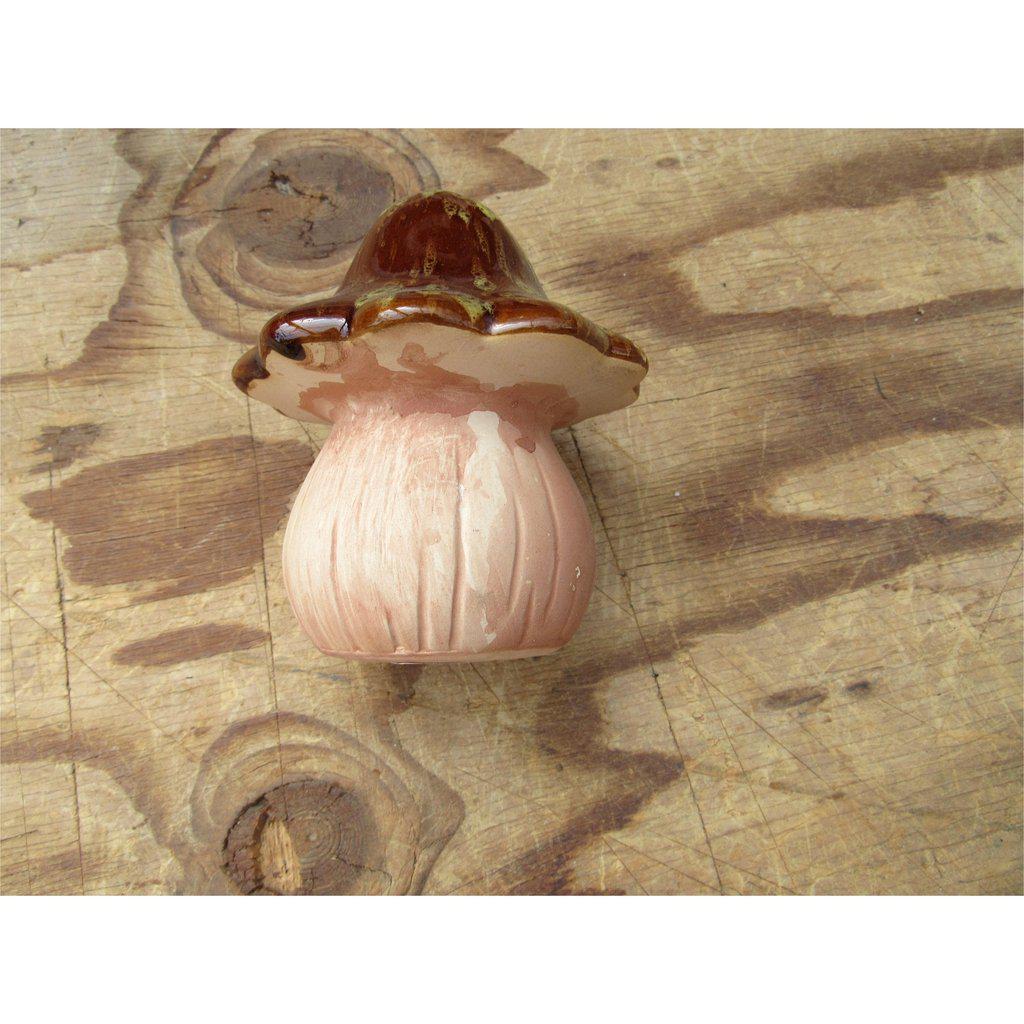 Mushroom Ceramic Figurine