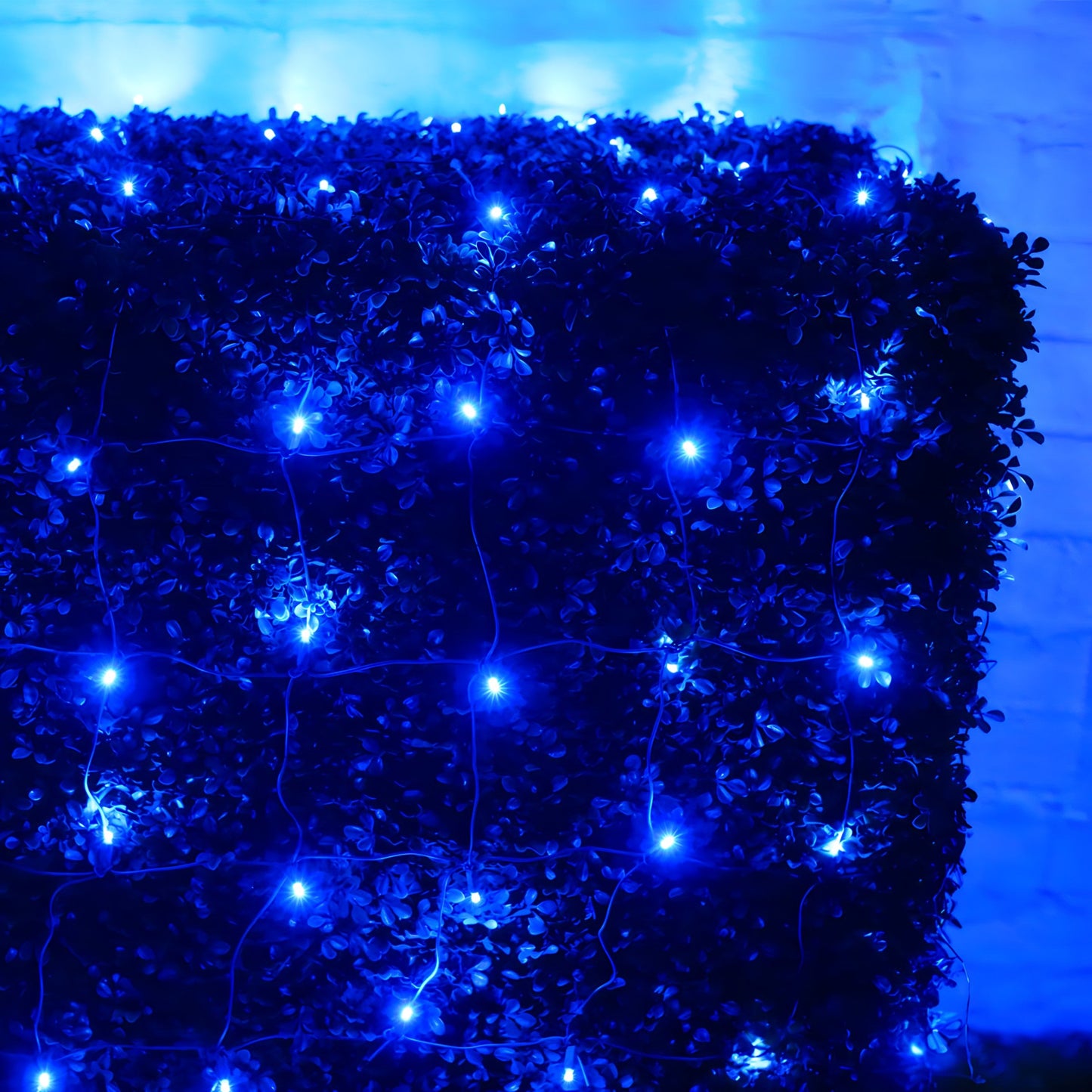 4' x 6' Blue 5mm LED Christmas Net Lights