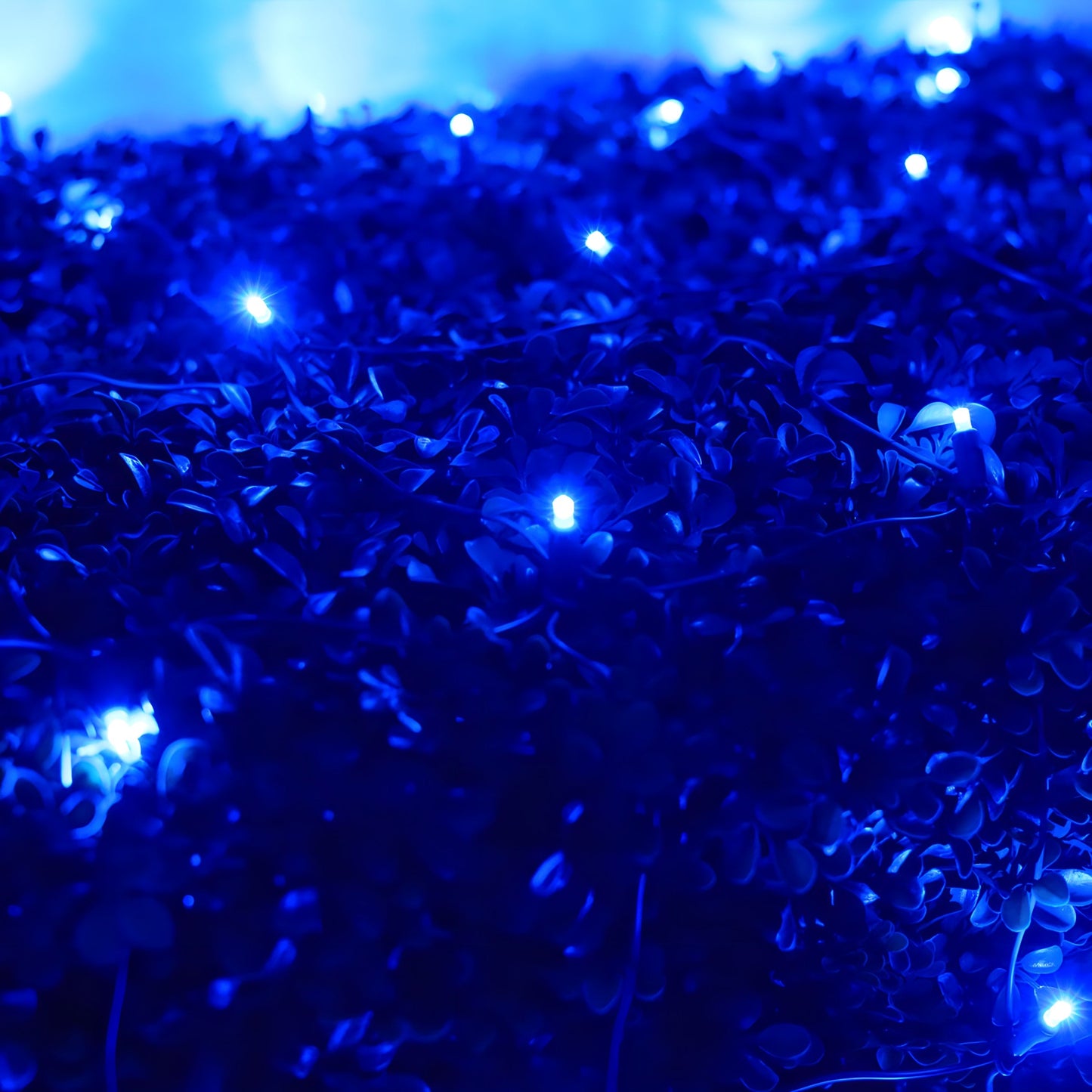 4' x 6' Blue 5mm LED Christmas Net Lights