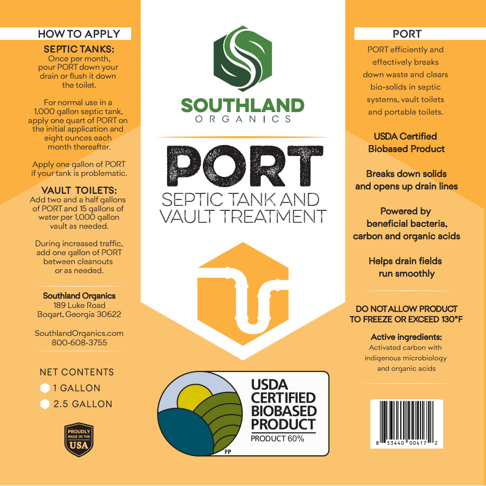 PORT | Holding Tank Treatment