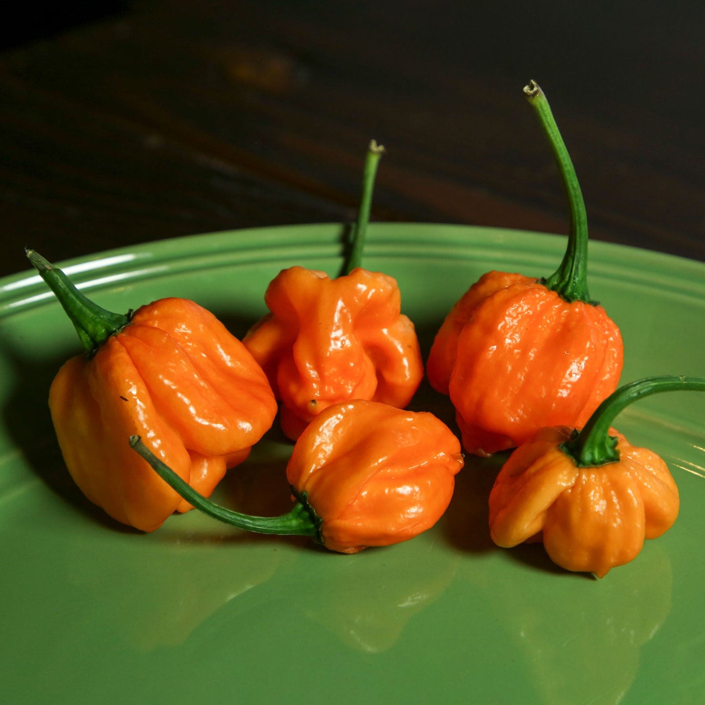 Peach Scotch Bonnet Pepper Seeds