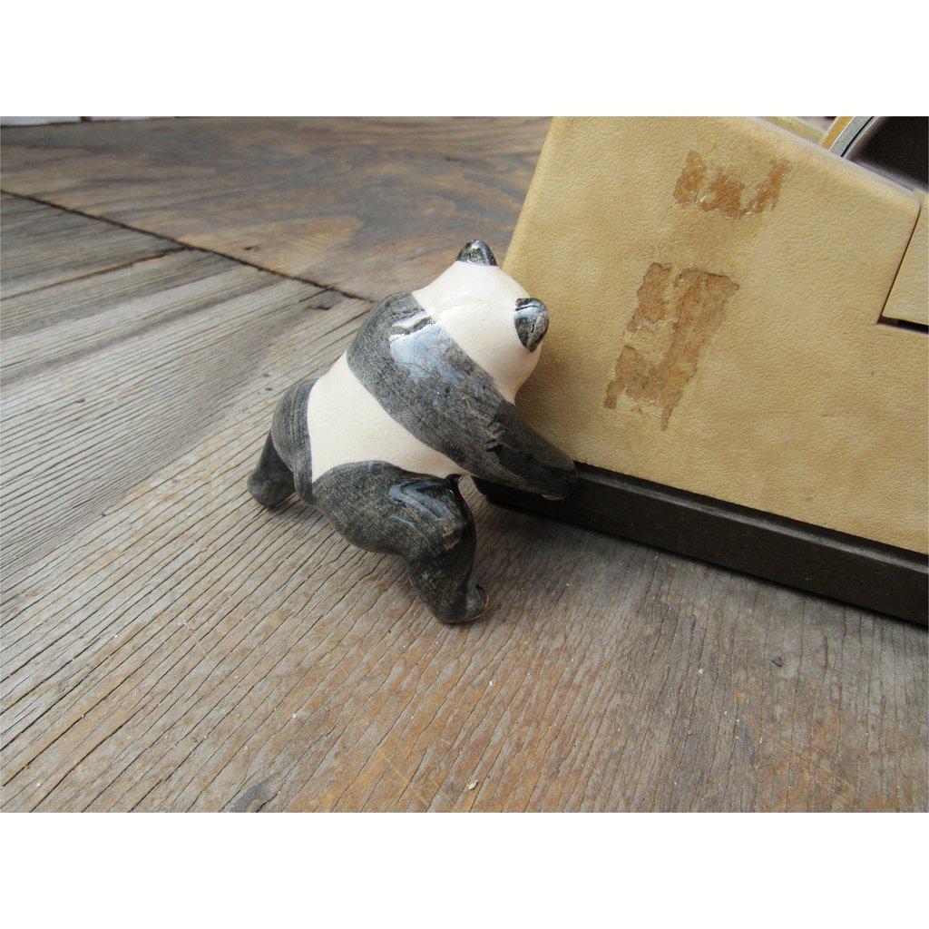 Pot Hanging Panda Ceramic Figurine