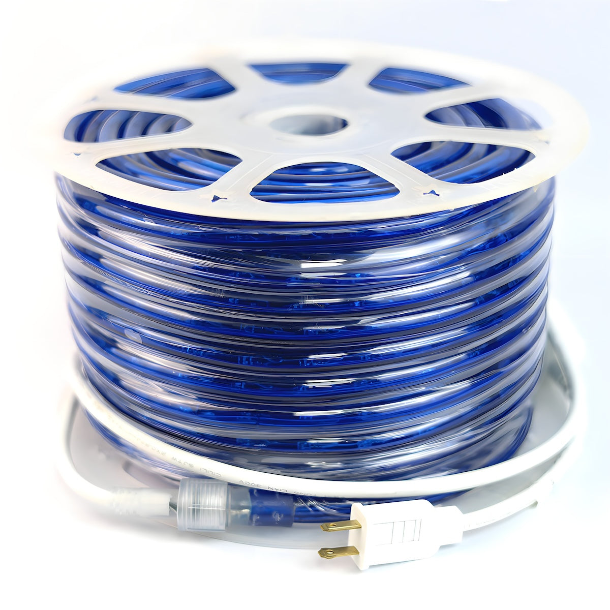 Rope Light, Blue, 1/2" LED, 150' Spool