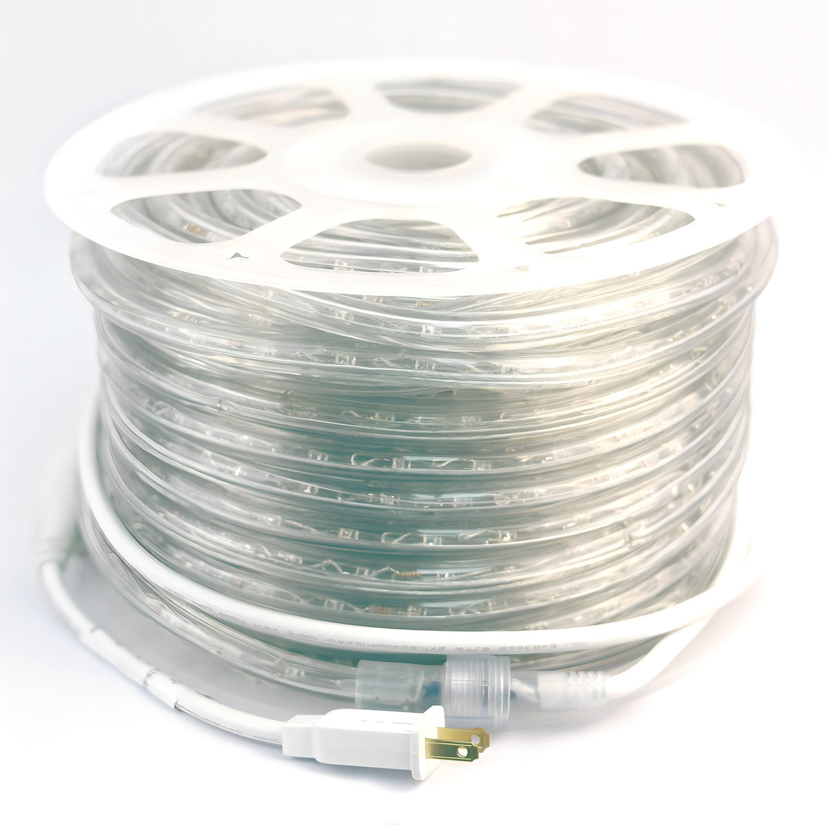 Rope Light, Cool White, 1/2" LED, 150' Spool