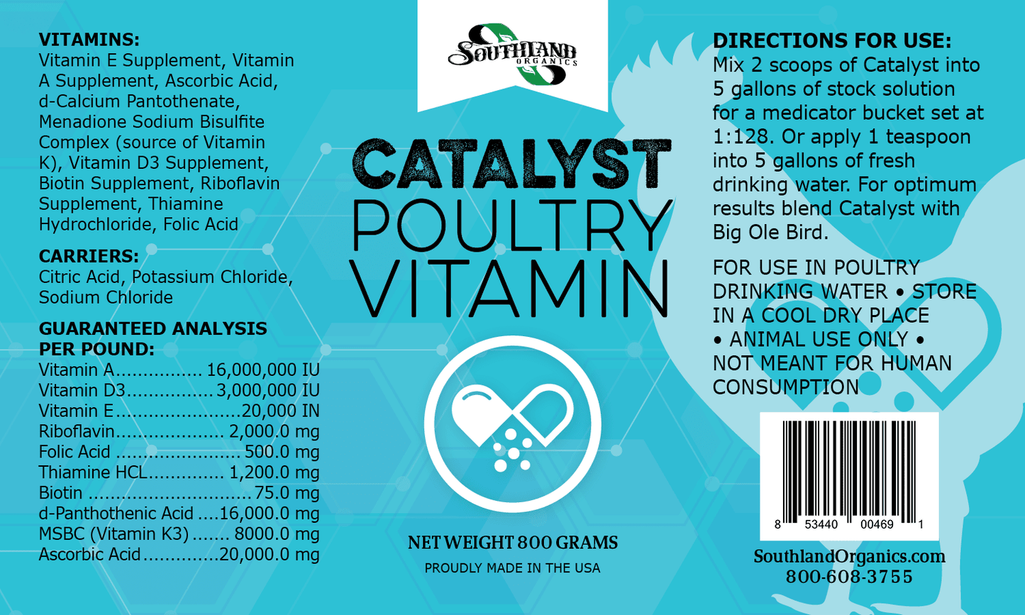 Catalyst | Poultry Vitamin Powder Supplement