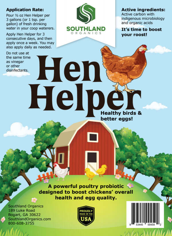 Hen Helper | Probiotics and Electrolytes for Chickens