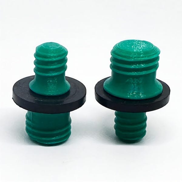 Socket Stuffer, Screw In Socket Covers, Seals for Empty C7 and C9 Sockets, Green, Pack of 25