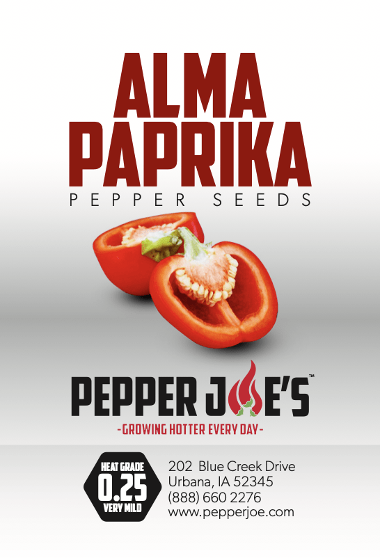 Alma Paprika Pepper Seeds