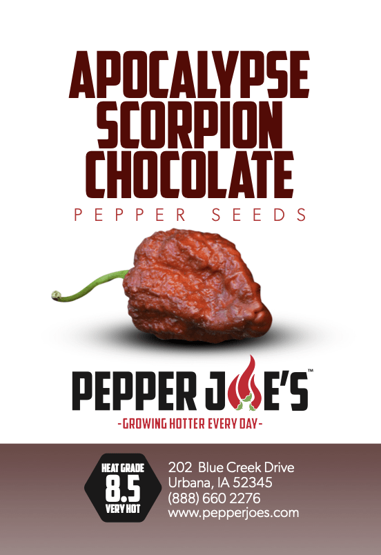 Apocalypse Scorpion Chocolate Pepper Seeds