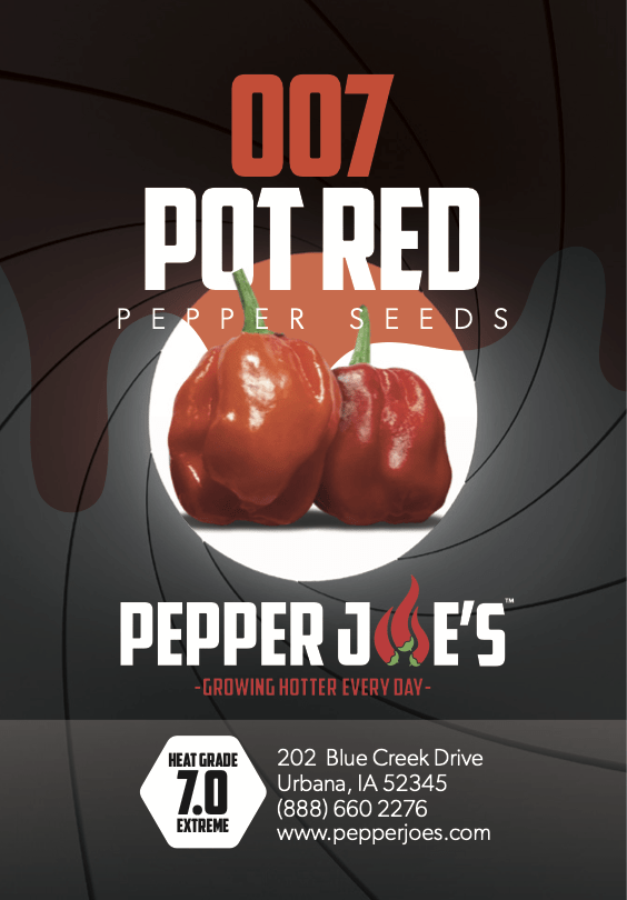 007 Pot Red Pepper Seeds