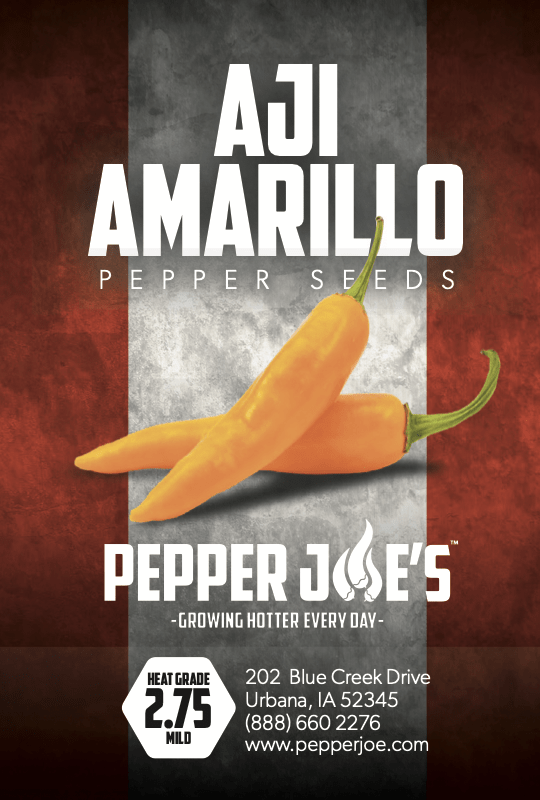 Aji Amarillo Pepper Seeds