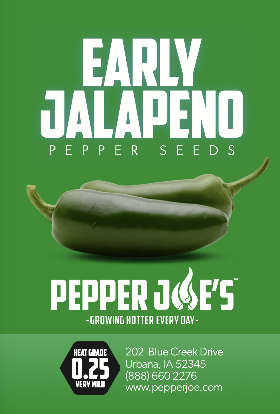 Jalapeno Pepper - Early Seeds