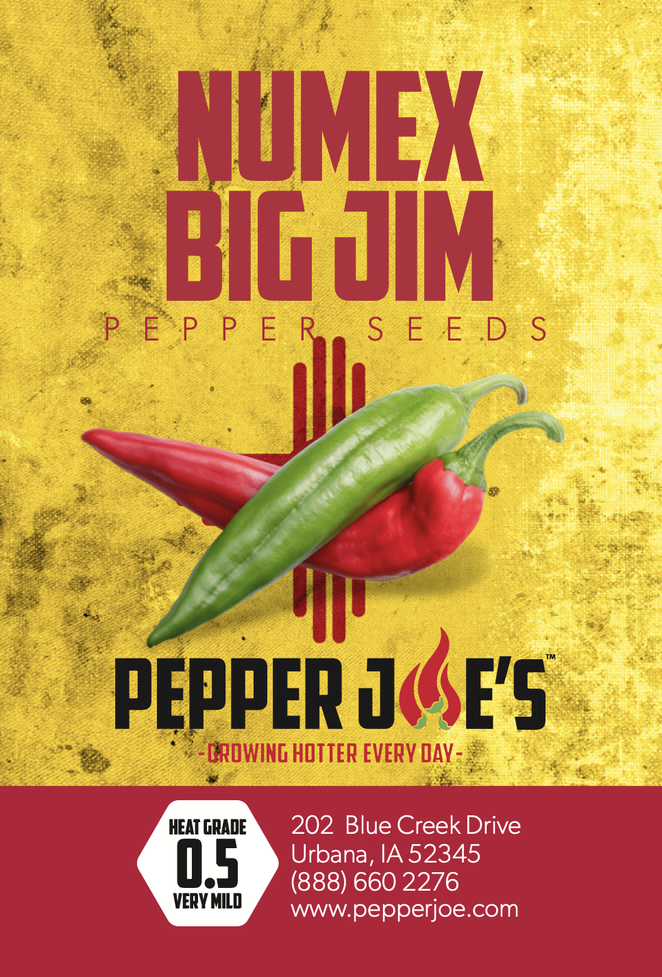 NuMex Big Jim Pepper Seeds