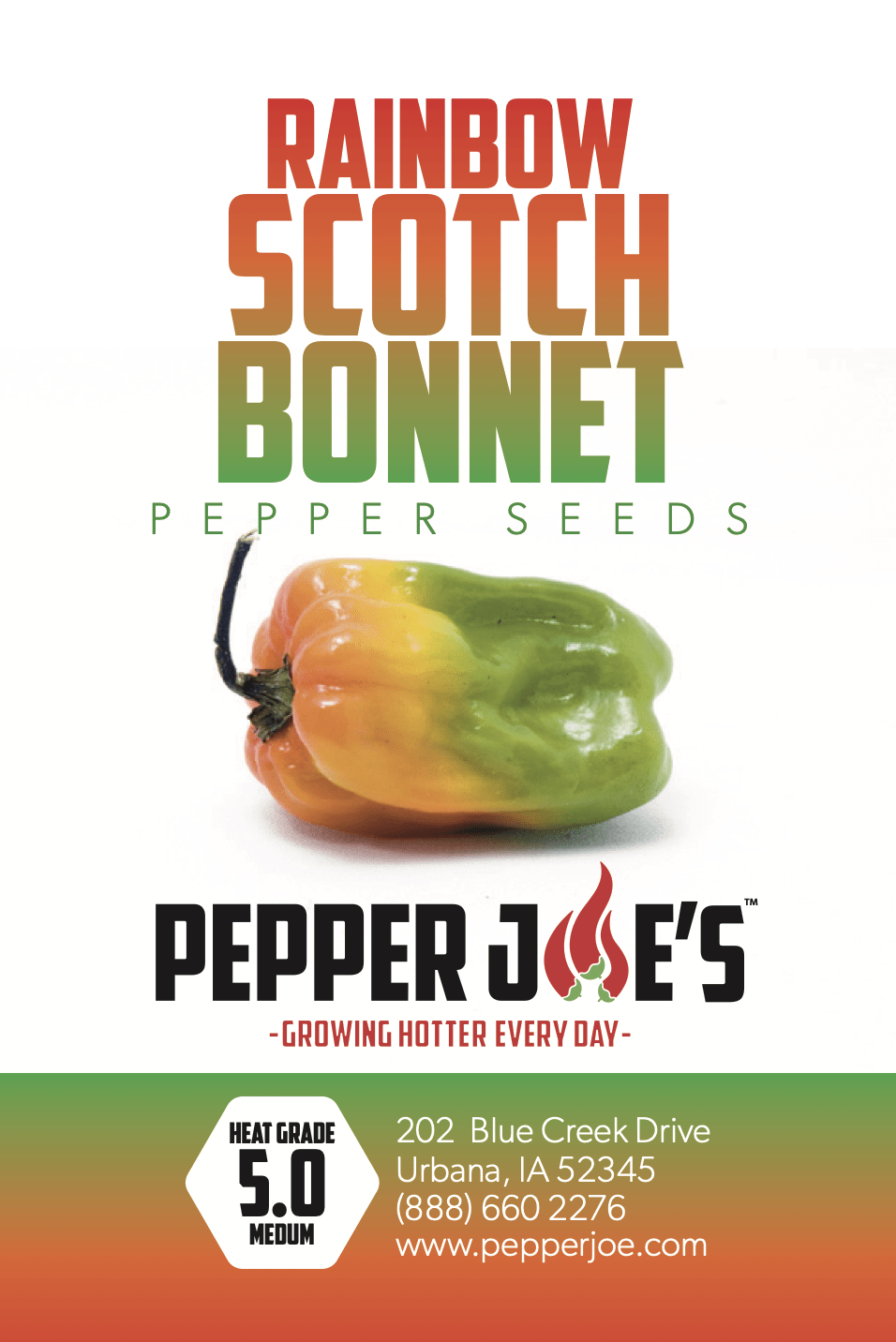 Scotch Bonnet Rainbow Collection