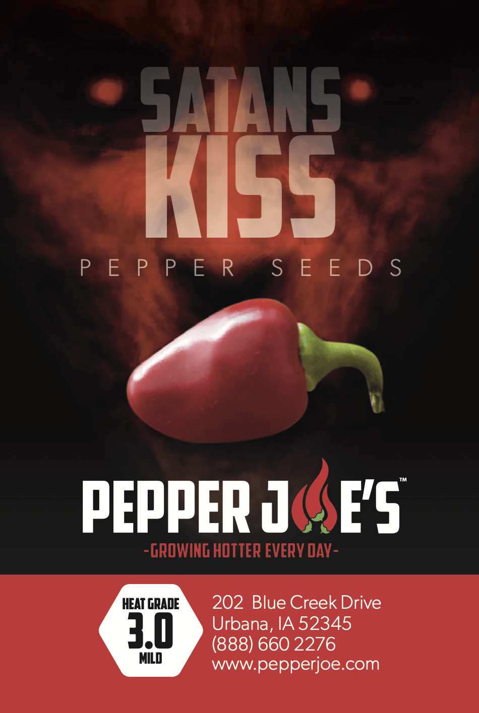 Satan's Kiss Pepper Seeds