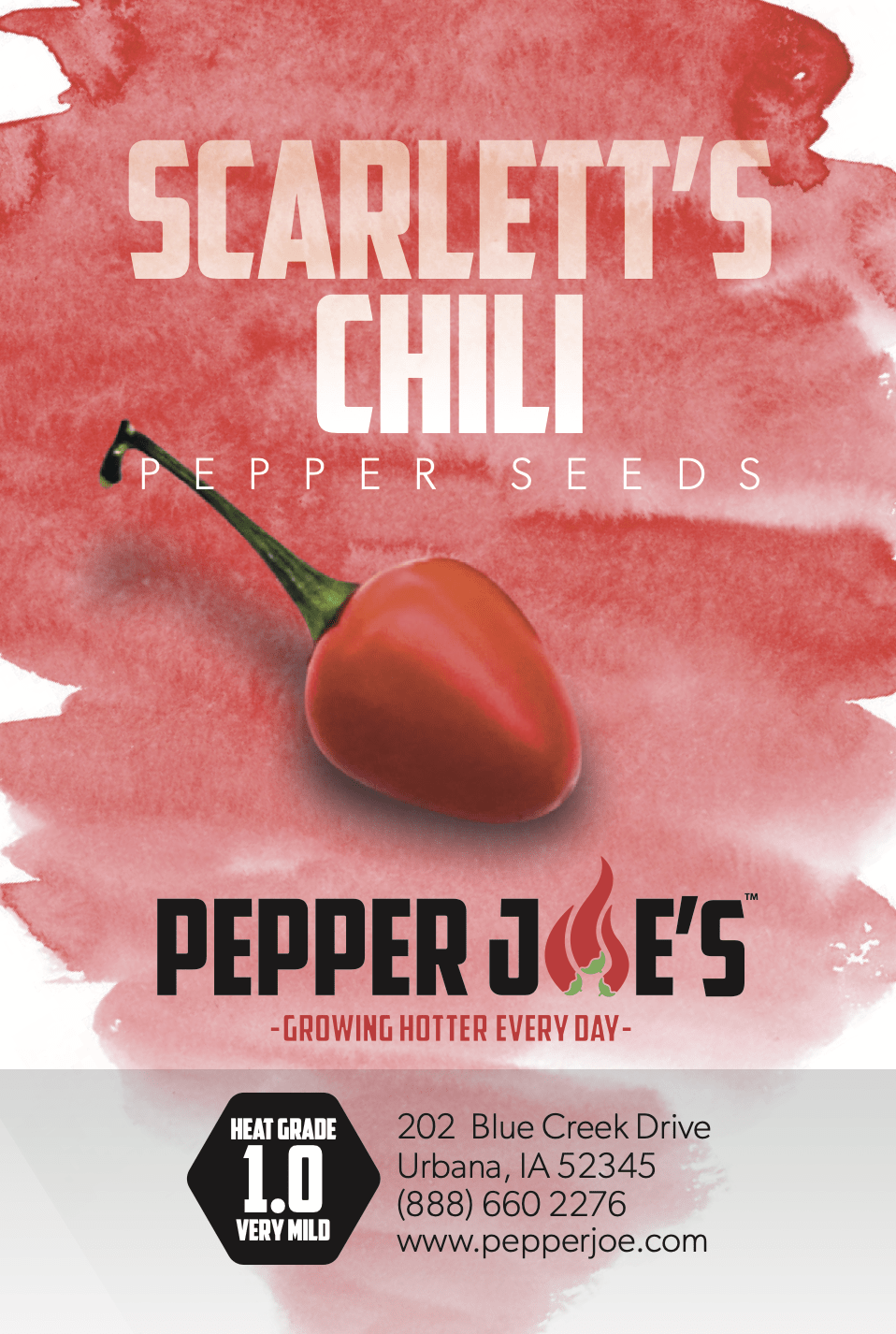 Scarlett's Chili Pepper Seeds