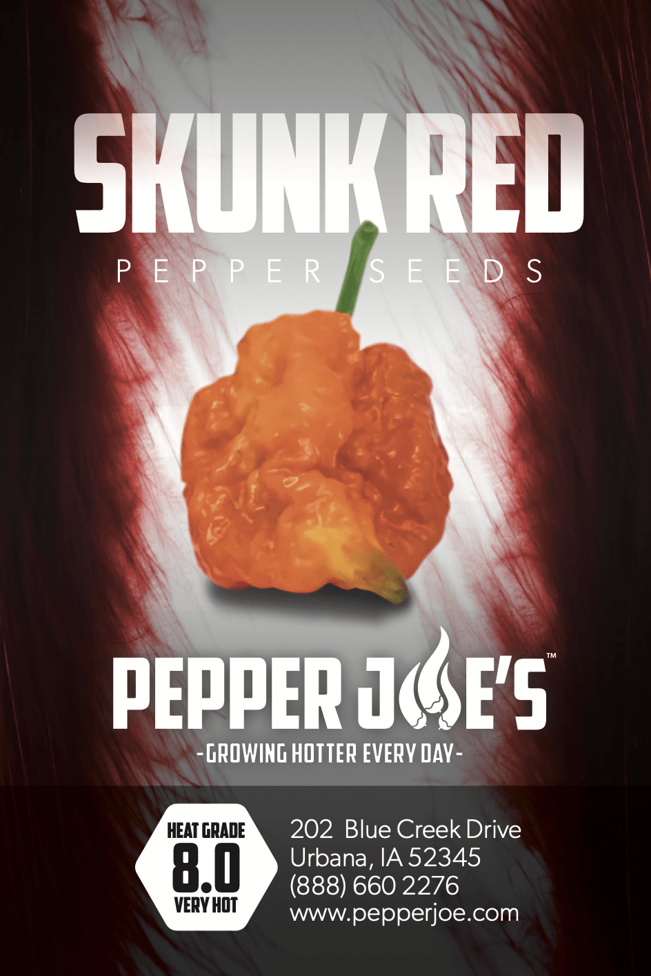 Skunk Red Pepper Seeds