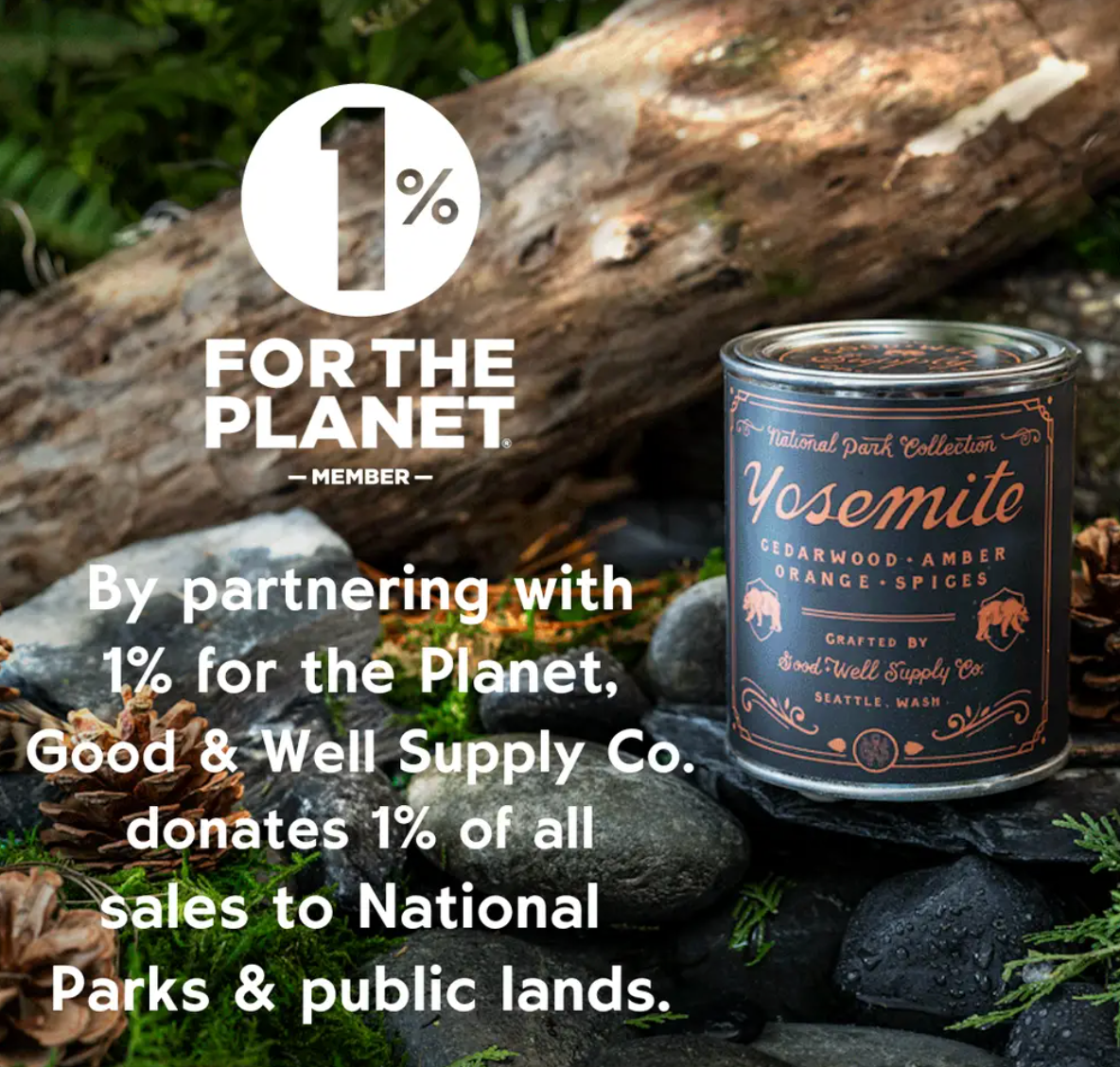 Great Smokies National Park Candle