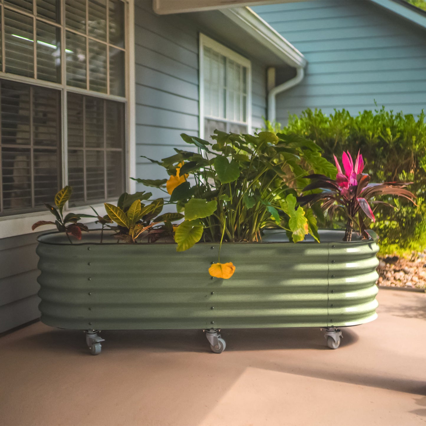 Self Watering Rolling Garden Bed