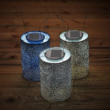 Soji Stella - Cylinder - 7.5" Solar Lantern