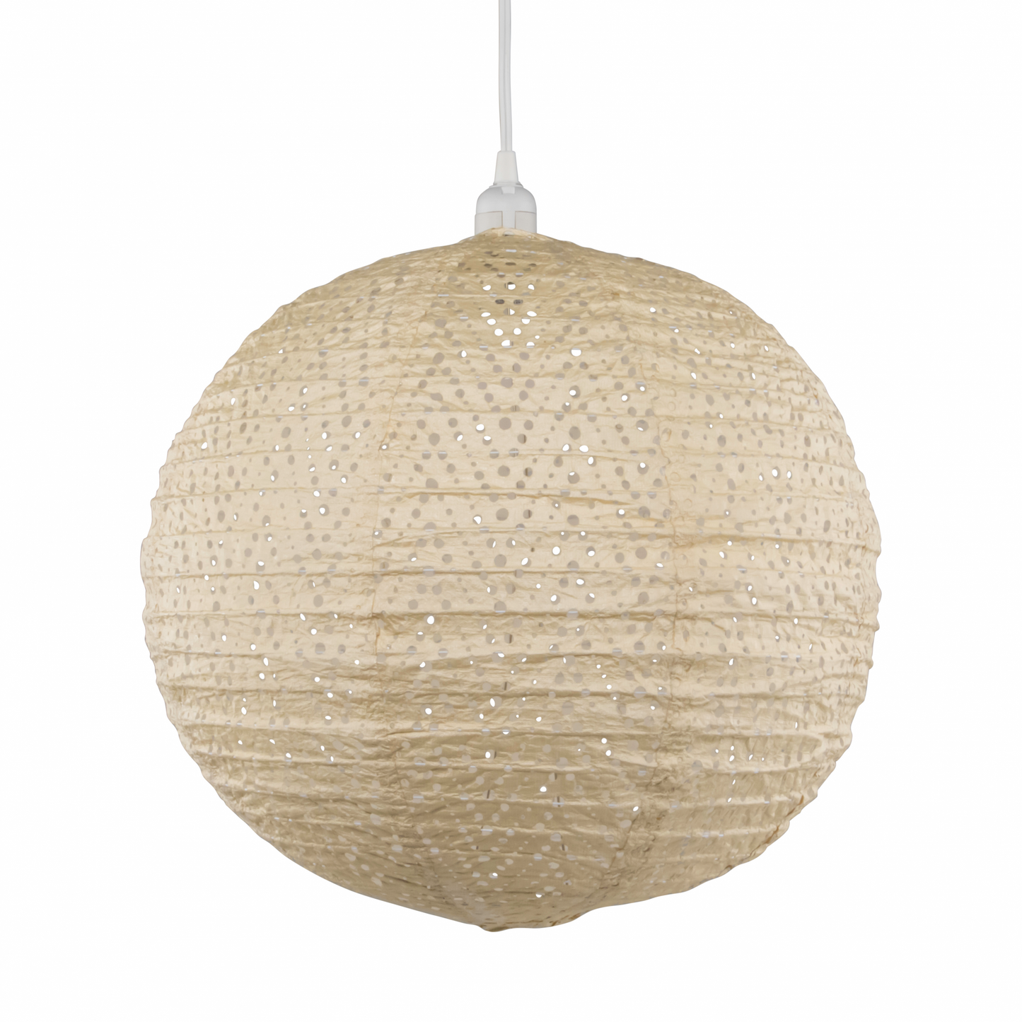 Soji Stella Nova Chevron Pearl - 18" Indoor / Outdoor Pendant Lamp (120V)