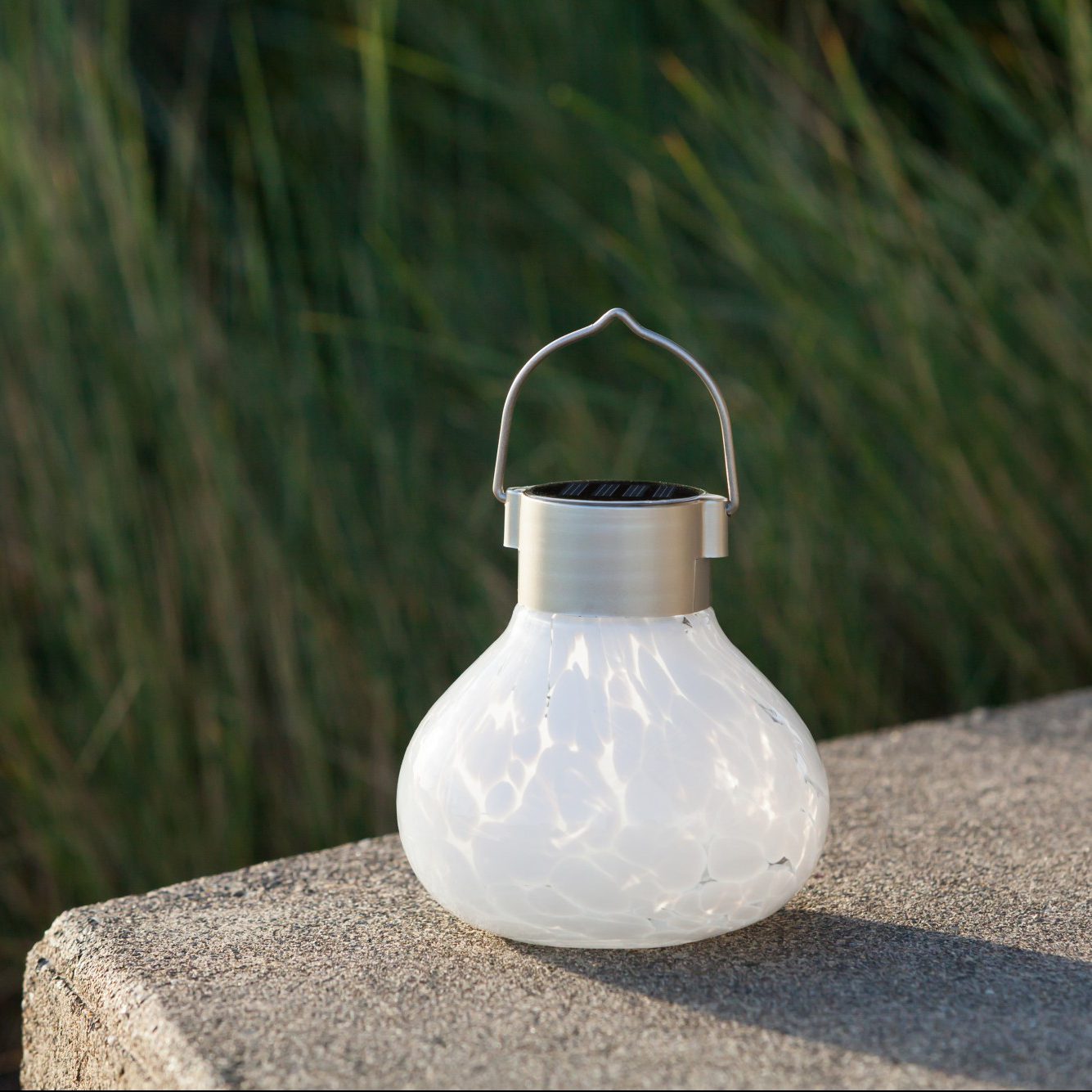 Solar Tea Lanterns 5" Handblown Glass