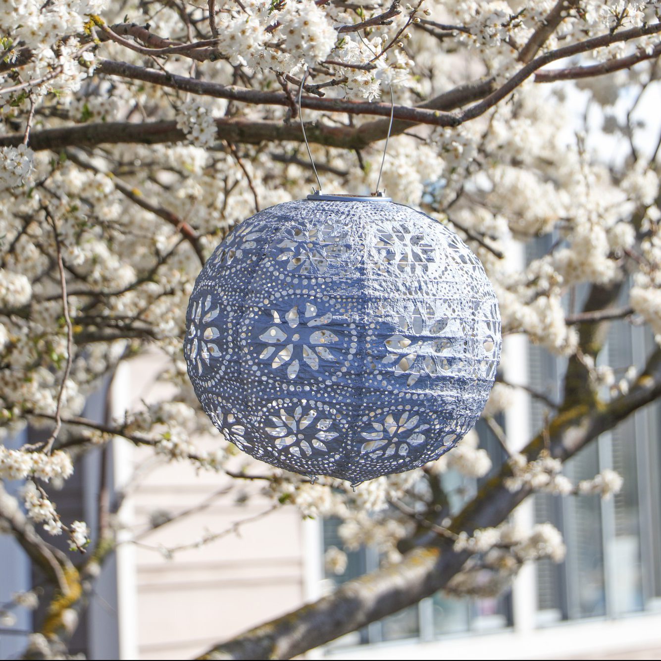 Soji Stella - Boho Globe - 12" Solar Lantern