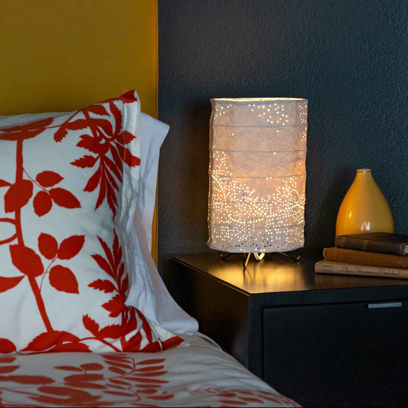 Soji Stella Solace Cylinder Northwest Table Lamp (120V - Indoor use only)