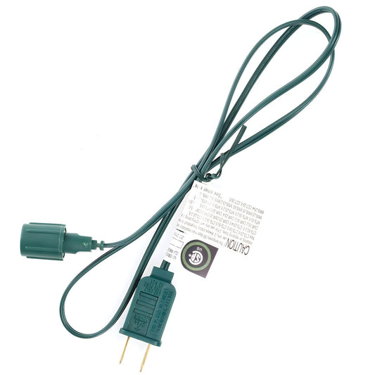 36 in Green Male Plug for Commercial LED Strings, Green