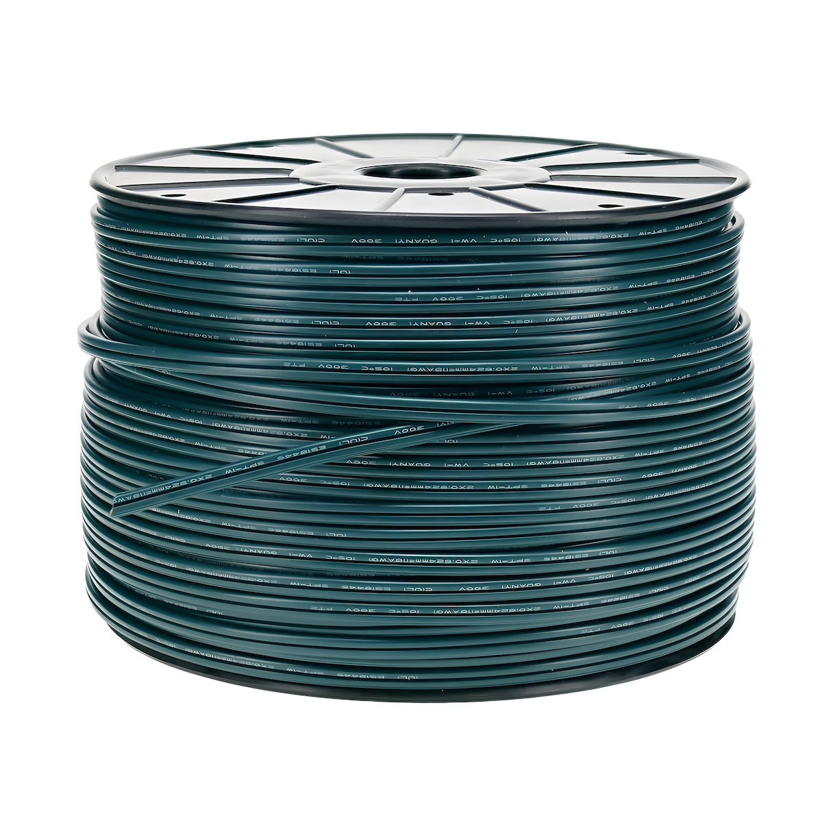 Wire, Zipcord 18 Gauge SPT1, 1000', Green